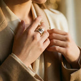Gold Thread & Silver Ring