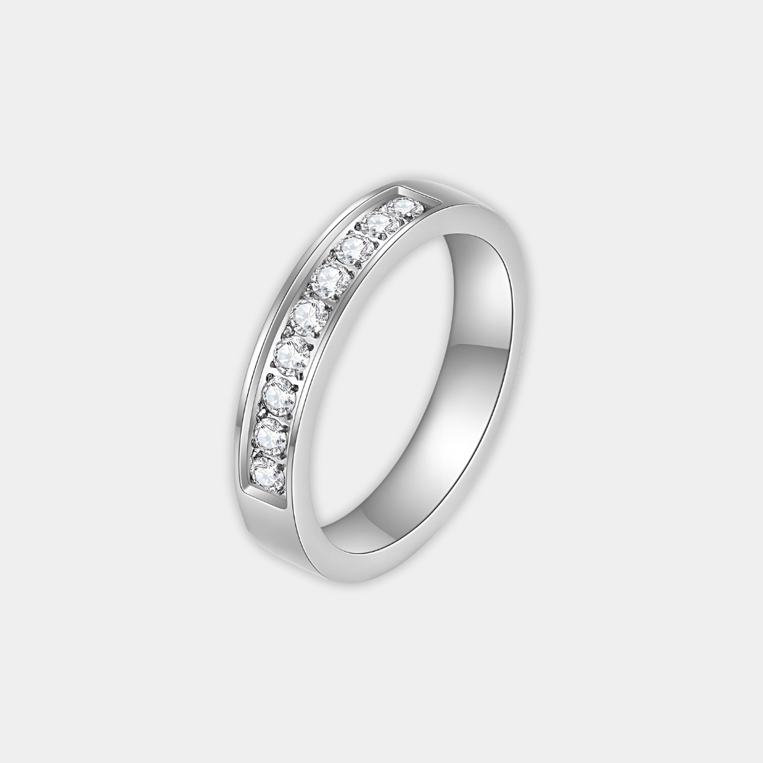 Clear Simplicity Ring