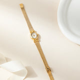 Oval Gold Watch