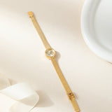Small Oval Gold Watch