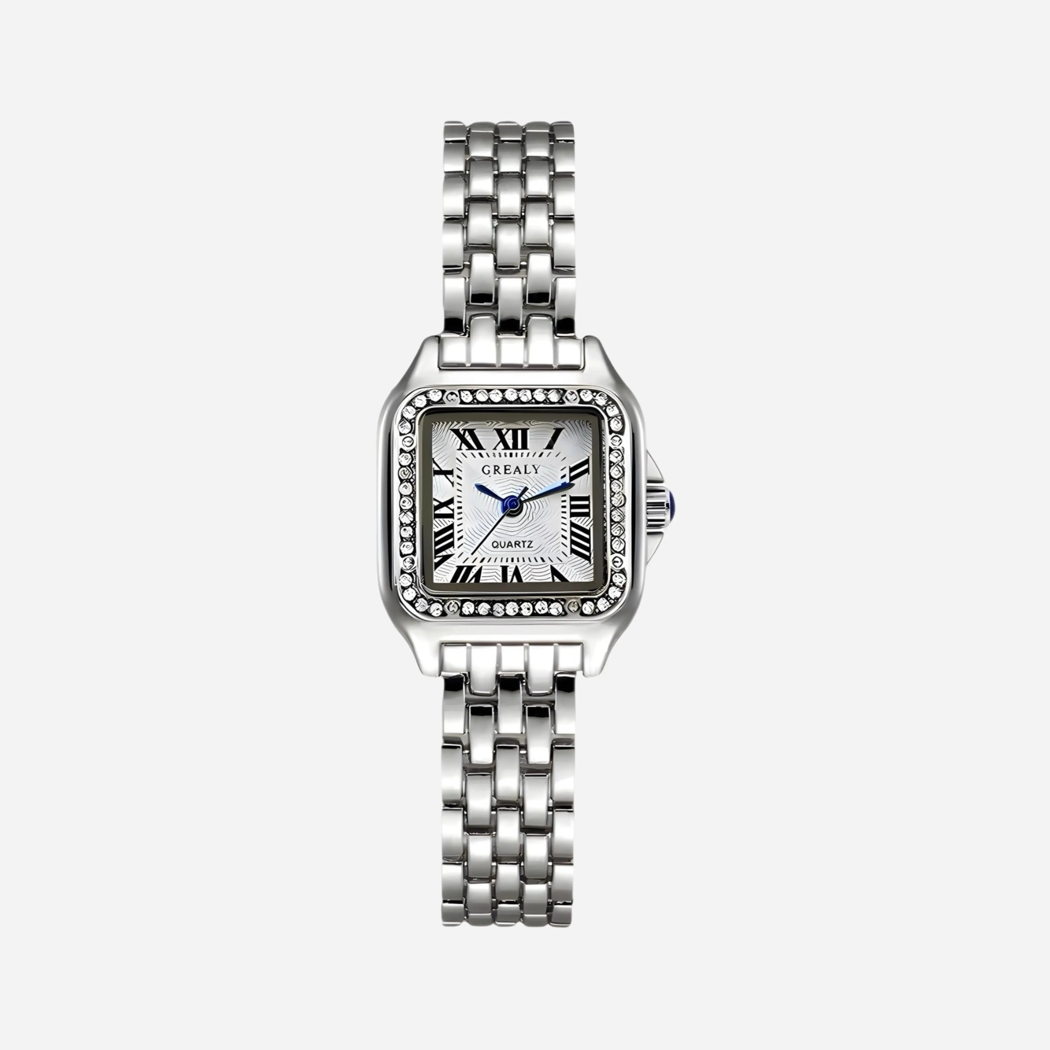 Square Gold Watch