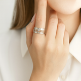 Minimalist Silver Band Ring