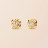 Knot Gold Earrings