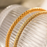 Simple Gold Bracelet