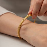 Simple Gold Bracelet