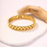 Gold Chain Link Bracelet