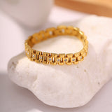 Gold Chain Link Bracelet