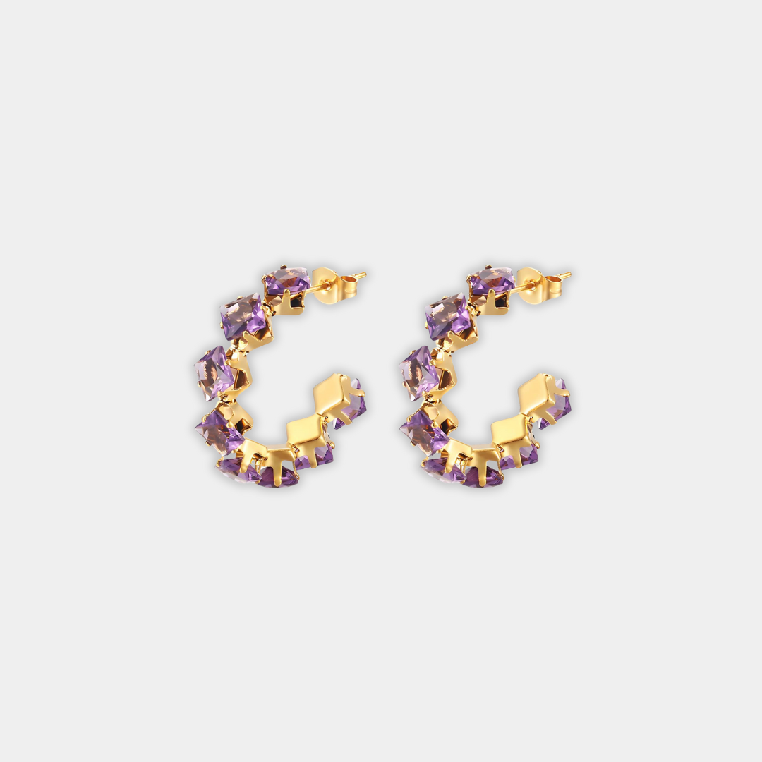 Harmony Gold Stud Earrings