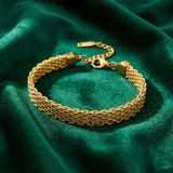 Simple Silhouette Gold Bracelet