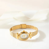 Oval Gold Watch