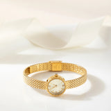 Small Oval Gold Watch