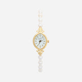 Drop Dial Gold Watch
