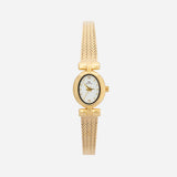 Oval Gold Watch