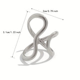 Sculptural Wave Ring