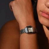 Square Gold Watch