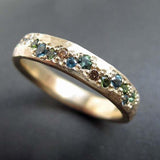 Vintage Gold Multi-Stone Ring