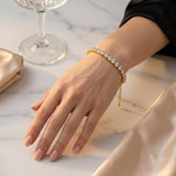 Continuous Line Bracelet