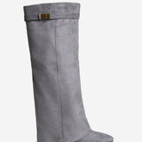 Lavista Suede knee-high boots - Grey