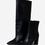 2 in 1 knee & ankle boots - Black