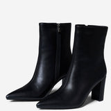 2 in 1 knee & ankle boots - Black