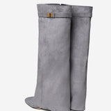 Lavista Suede knee-high boots - Grey