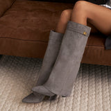 Lavista Suede knee-high boots - Grey