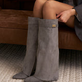 Lavista Suede knee-high boots - Grey