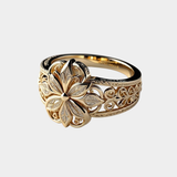 Zirconia Flower Ring