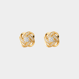 Knot Gold Earrings