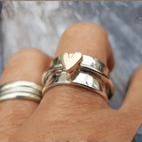 Heart Band Ring
