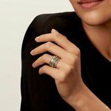 Antique Gold & Silver Filigree Ring