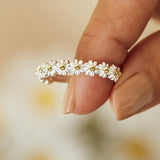 Daisy Silver Ring