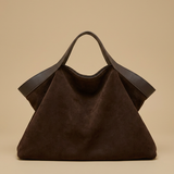 Tote Bag Large Suede Leather Handbag