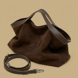 Tote Bag Large Suede Leather Handbag