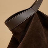 Tote Bag Large Suede Leather Handbag