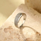 Gold Heart & Hands Ring