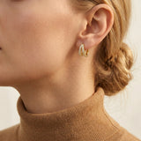 Aura Gold Drop Earrings