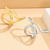 Sculptural Wave Ring