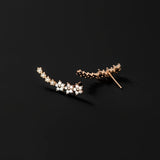 Timeless Flower Gold Vermeil Earrings