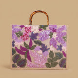 Tote Bag with Bamboo Handles