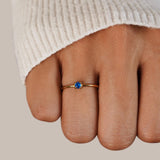 Unique Birthstone Ring