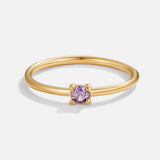 Unique Birthstone Ring