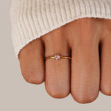 Unique Birthstone Ring