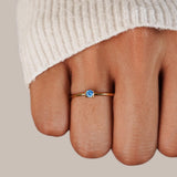 Unique Birthstone Ring