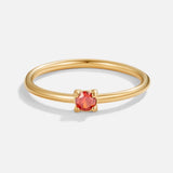 Unique Birthstone Ring