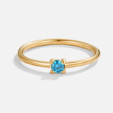 Unique Birthstone Ring