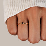 Unique Birthstone Ring