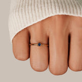 Unique Birthstone Ring