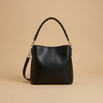 Shoulder Bag with Braided Handle