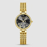 New Stylish Niche Womens Waterproof Watch With A Steel Band